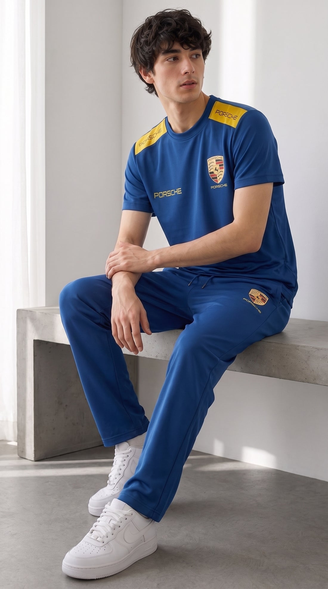 Men's Royal Blue Performance Sportswear Set