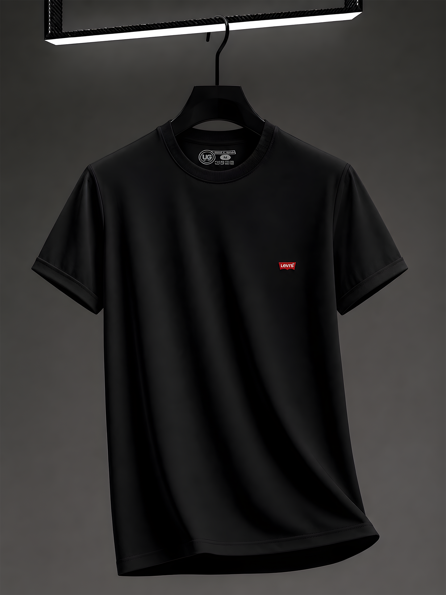 Men's Classic Black Crew Neck T-Shirt – Premium Everyday Wear | House of Umar