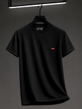 Men's Classic Black Crew Neck T-Shirt – Premium Everyday Wear | House of Umar