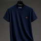 Men's Premium Navy Blue Minimal Logo Crew Neck T-Shirt (Copy)